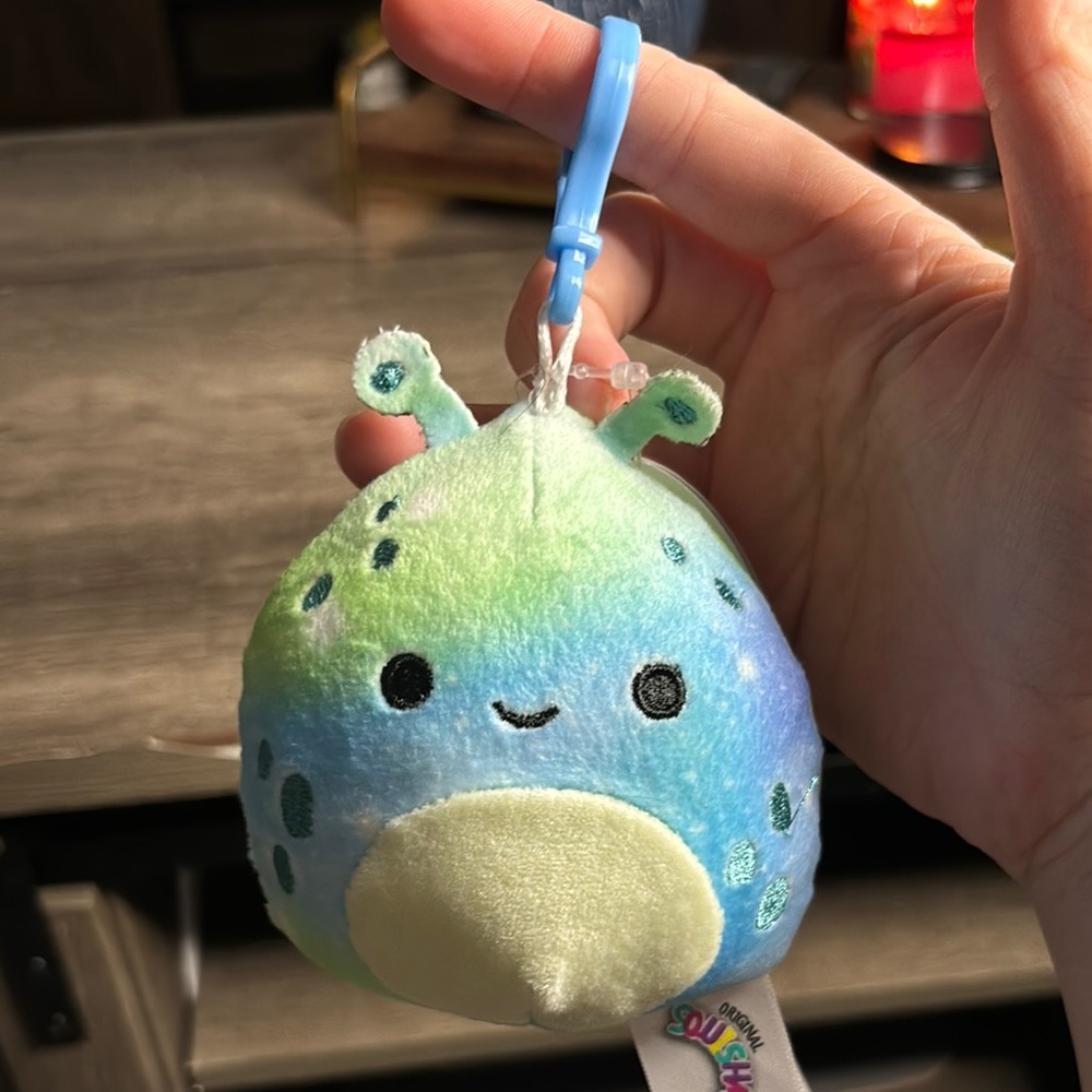 NWT Zinx the Alien Clip Squishmallow